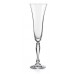 Victoria Champagne Glass With Pantograph Etched Georgian Design - 180ml