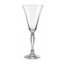 Victoria Wine Glass With Pantograph Platinum Line & Leaf Design - 230 ml