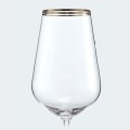 Sandra 200916 Design Glass Double Platinum Rim - 200ml