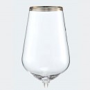 Sandra 200916 Design Glass Double Platinum Rim - 200ml