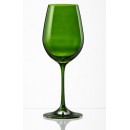 Viola D4788 Emmerald Green Spayed Wine Glass - 350 ml