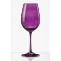 Viola Lilac Sprayed Wine Glass - 350 ml