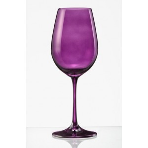 Viola Lilac Sprayed Wine Glass - 350 ml