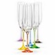 Rainbow Champagne Glass - 190 ml